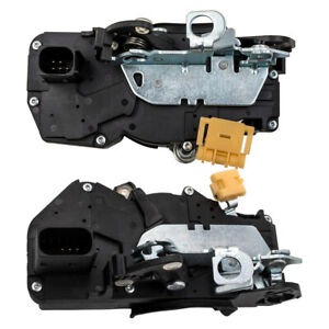 Ceramic 2 pc Door Lock Actuator Front Left Right For Chevy Tahoe Suburban Sierra 2007-09