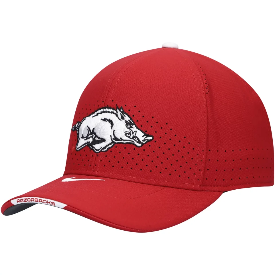 Portable Men's Nike Cardinal Arkansas Razorbacks 2021 Sideline Classic99 Performance Flex Hat