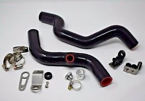 Dining K- Swap Driver Side Radiator Hose Kit W/ Brackets Fan Hose Bung K24 EG EK DC2 US