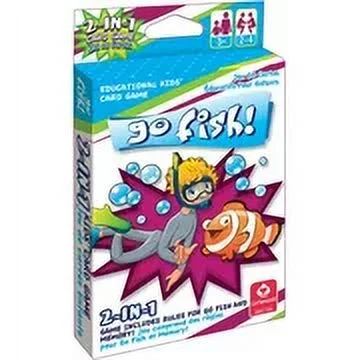Cast Iron Popular Go Fish Jumbo Kids Deck by Cartamundi (Pack of 48)