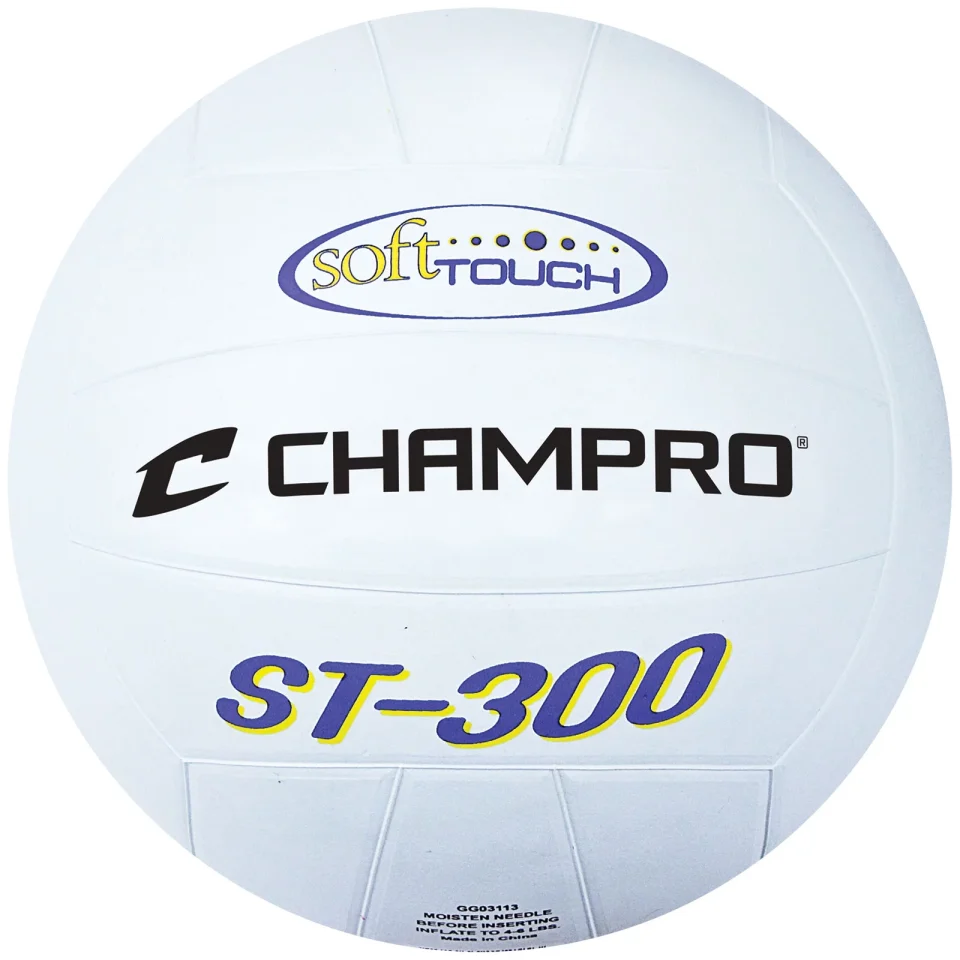 Versatile Portable CHAMPRO Competition Rubber Volleyball for Indoor/Outdoor Volleyball