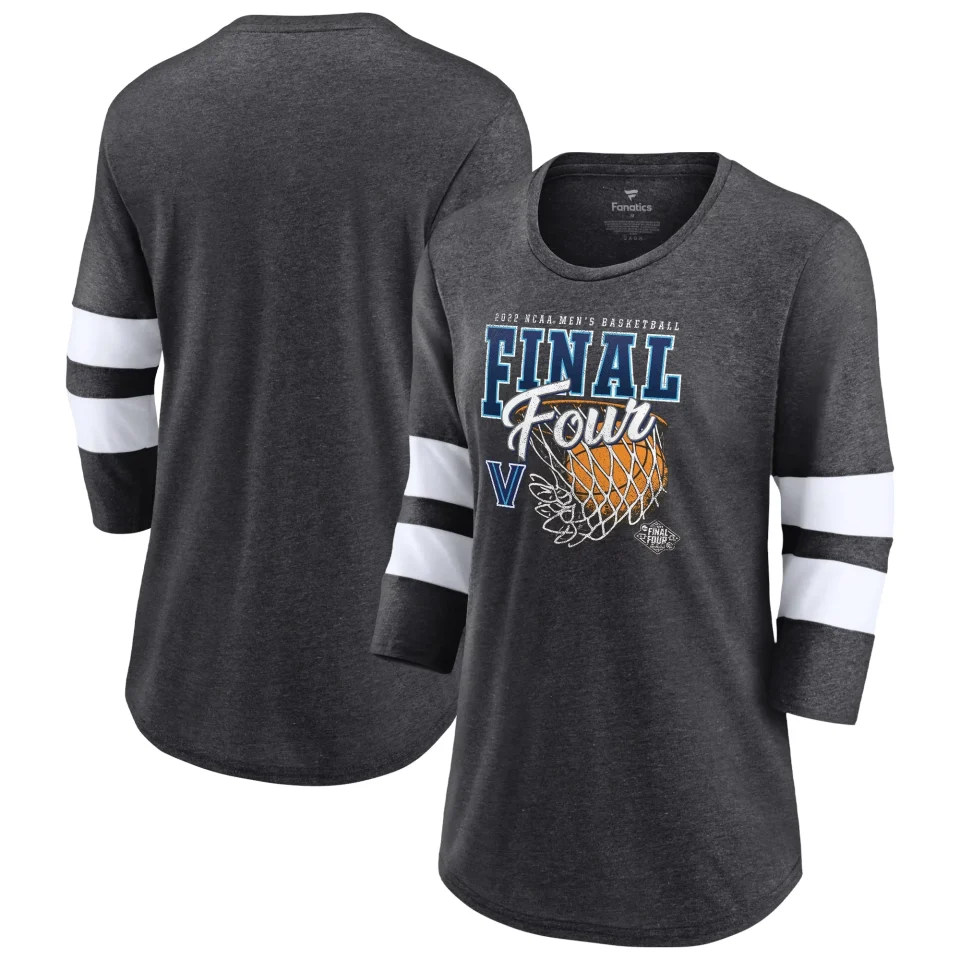 Food-Grade Cast Iron Women's Fanatics Branded Heathered Charcoal Villanova Wildcats 2022 NCAA Men's Basketball Tournament March Madness Final