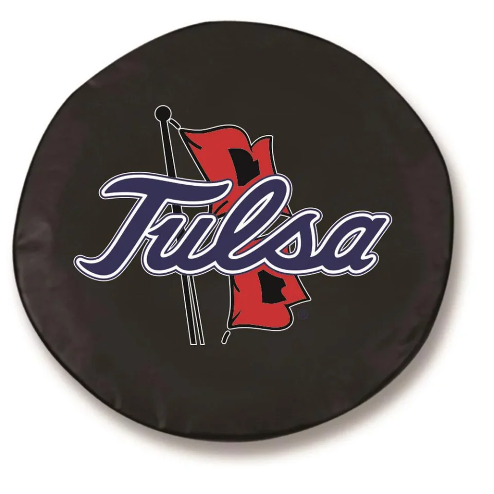 Clear Cooking 33 in. University of Tulsa Tier Cover in Black