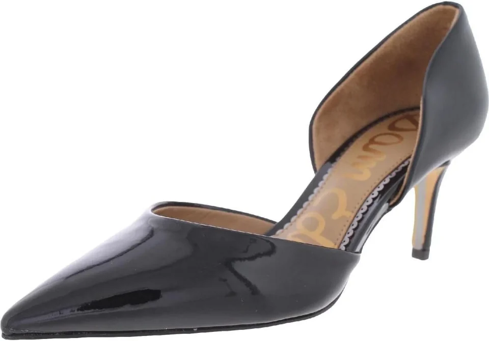 Premium Ultimate Sam Edelman Women's Jaina Pumps Black Patent 6.5M