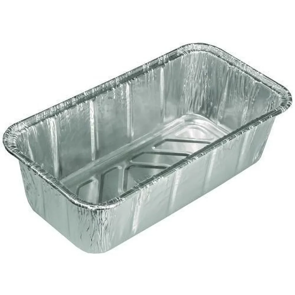 Cast Iron Handi-Foil of America Aluminum Loaf Pan, 36 oz, 4.5 x 8.63 x 2.59, 500/Carton