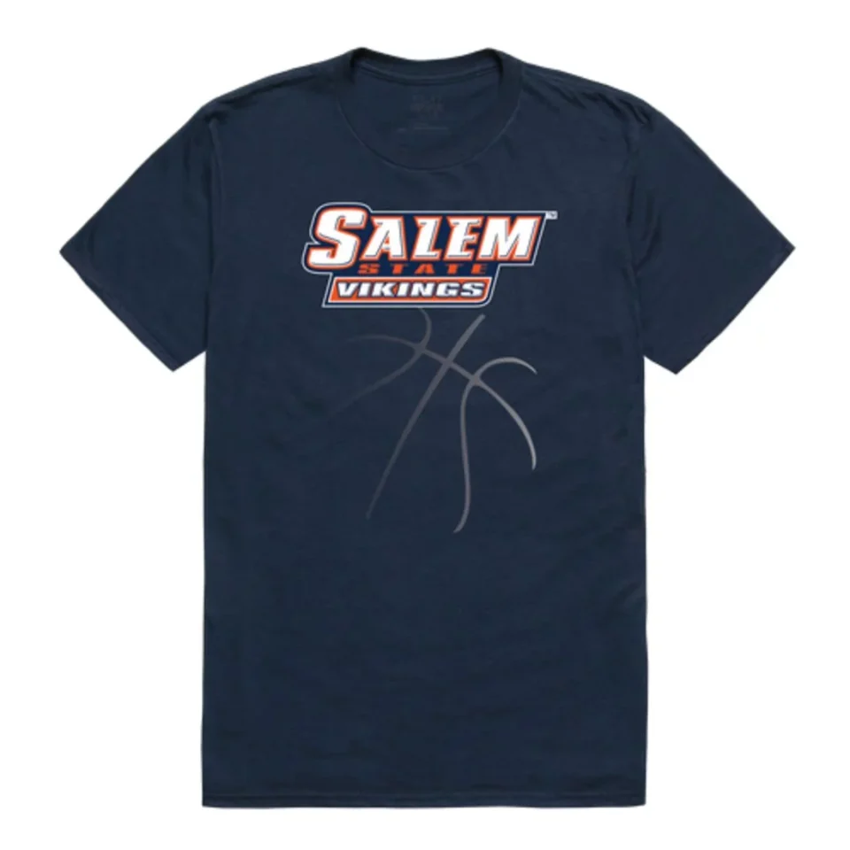 Long-Lasting Salem State University Vikings Basketball T-Shirt Tee