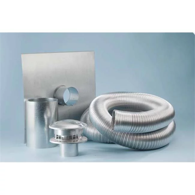 Baking Selkirk 3601618 8 in. x 25 ft. Aluminum Chimney Liner Kit