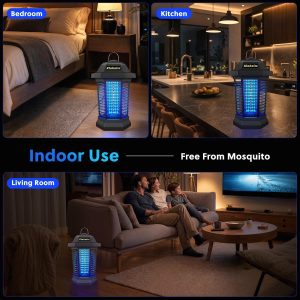 Silicone Mosquito Repellent Outdoor Lantern. Klahaite Bug Zapper Outdoor. Electric Mosquito Zapper. Fly Zapper Indoor Fly Traps
