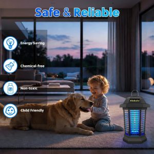 Silicone Mosquito Repellent Outdoor Lantern. Klahaite Bug Zapper Outdoor. Electric Mosquito Zapper. Fly Zapper Indoor Fly Traps