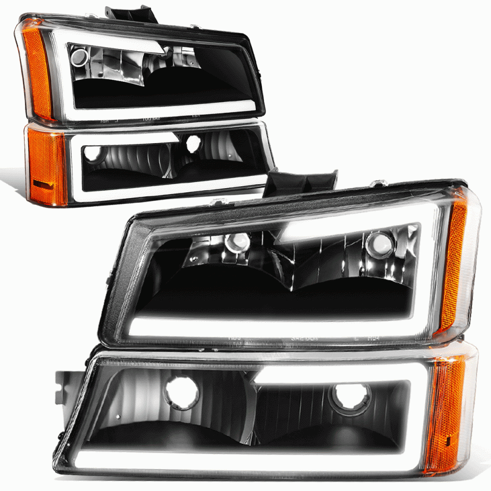 BPA-Free Best-Selling 2003-2007 Chevy Silverado Avalanche LED DRL Headlight Bumper Signal Lamp