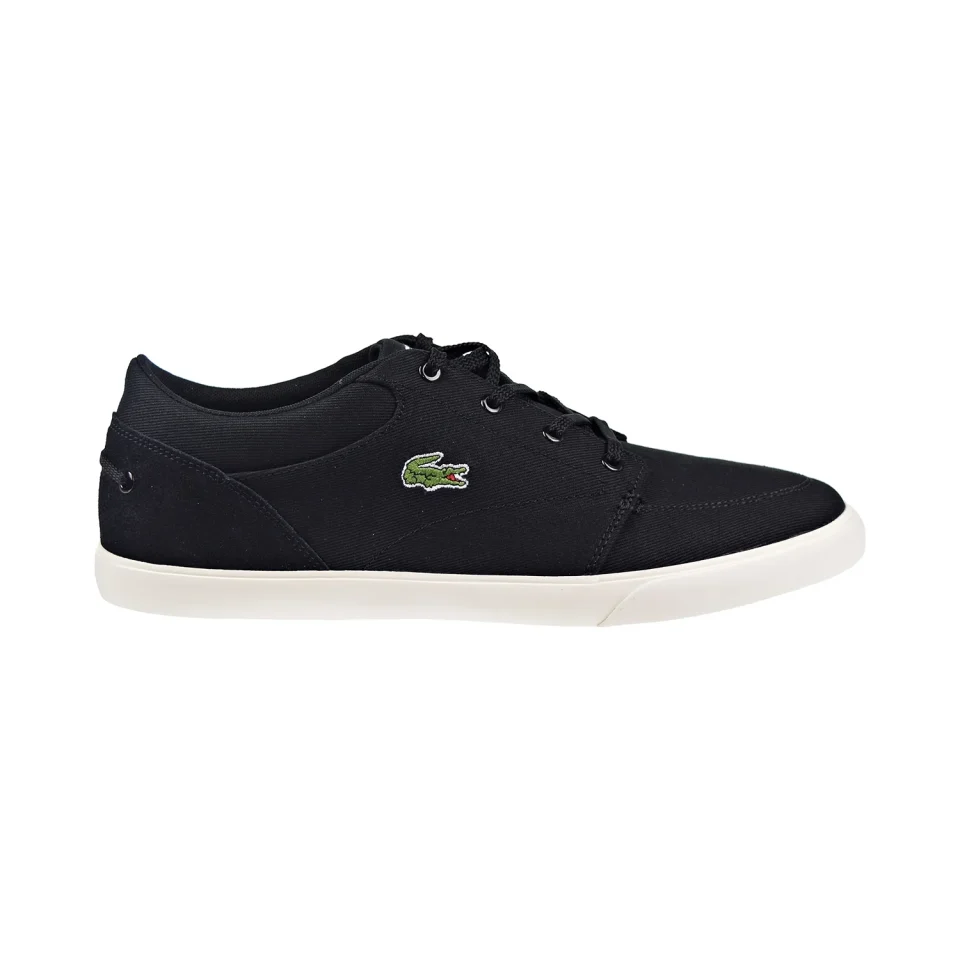 Versatile Durable Lacoste Bayliss 219 1 CMA Men's Shoes Black/Off White 7-37cma0006-454