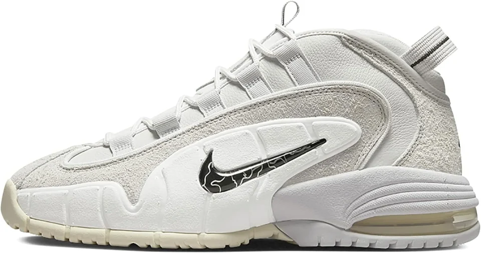 Leak-Proof Men's Nike Air Max Penny Photon Dust/Black-Summit White (DX5801 001) - 8.5