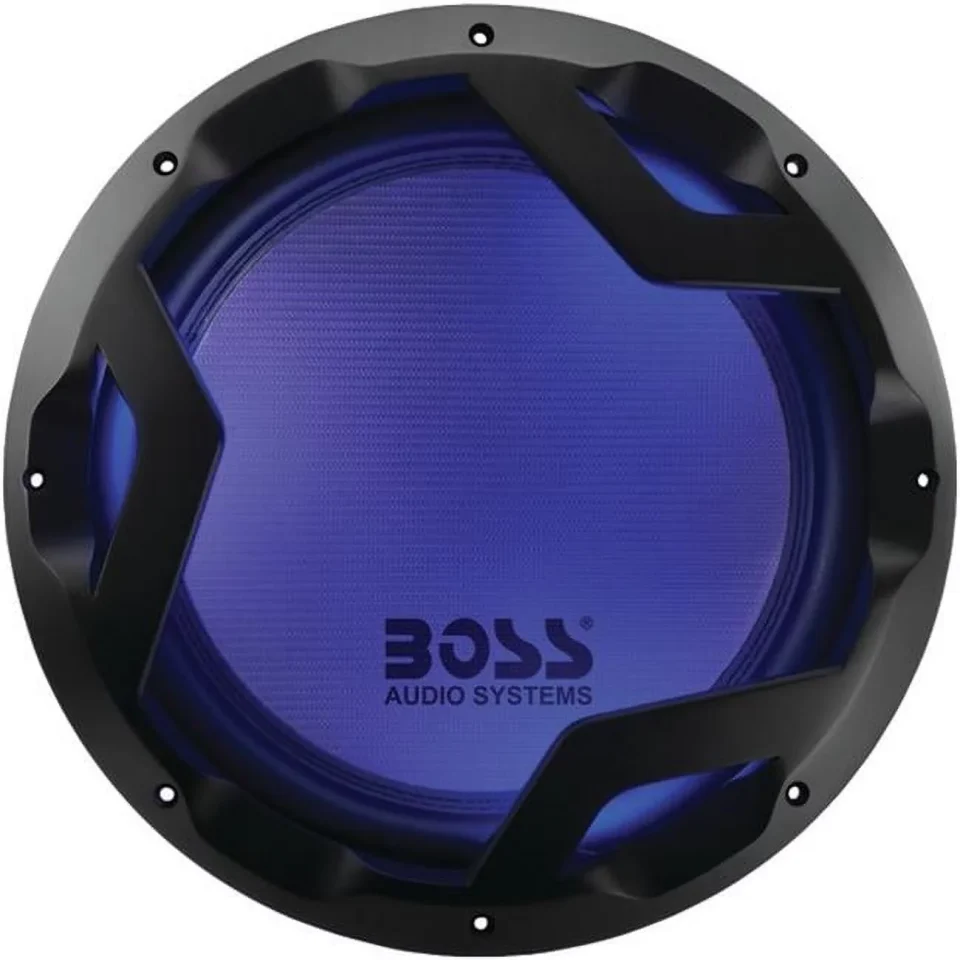 Glass Boss Audio 1600 watt Phantom Series DVC Subwoofer, Black - 12 in.