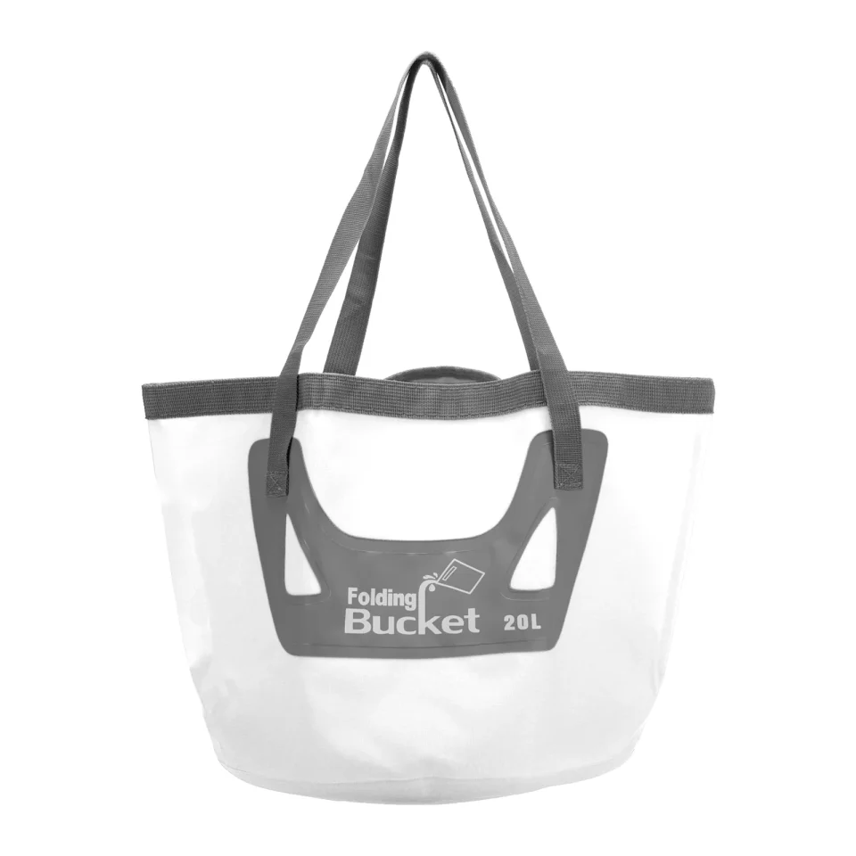 Pure Top-Rated Uxcell 20L Collapsible Bucket, Portable Folding Water Storage Wash Basin, Yellow