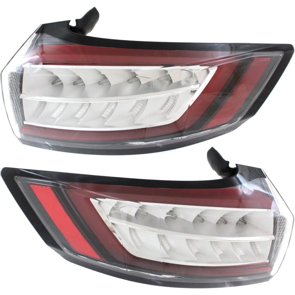 Natural Tail Light Driver and Passenger Side For 2015-2018 Ford Edge SE SEL Model